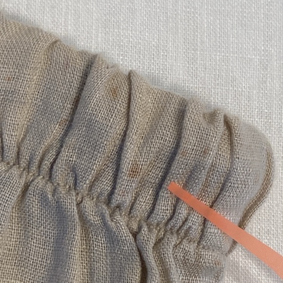 Eileen Fisher Irish linen cropped wide leg pants M - Picture 11 of 16